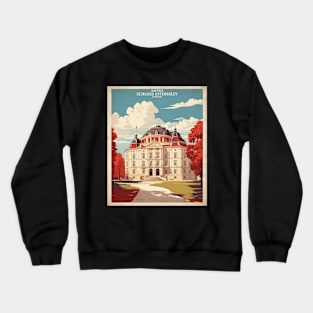 Schloss Esterhazy Austria Vintage Travel Retro Tourism Crewneck Sweatshirt